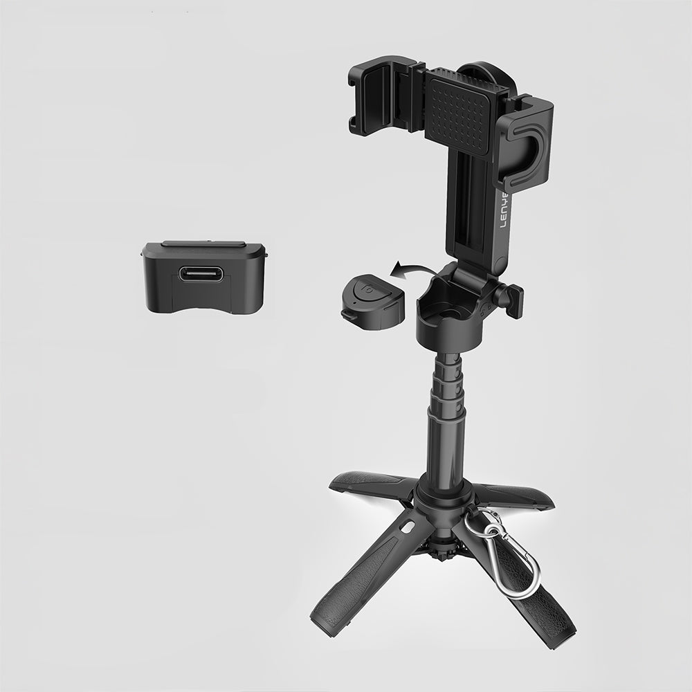 Lenyes LPH110 Uzaktan Kumandalı Çok Fonksiyonlu Sabitleyici Ayrılabilir Tripod Selfie Çubuğu Lenyes LPH110 Uzaktan Kumandalı Çok Fonksiyonlu Sabitleyici Ayrılabilir Tripod Selfie Çubuğu